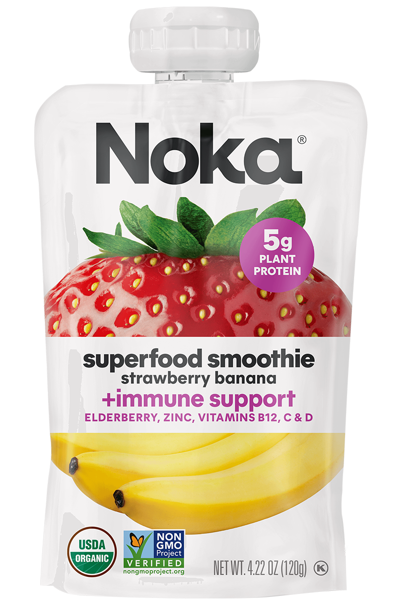 Strawberry Banana, Superfood Smoothie Immune Support