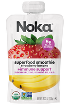 Strawberry Banana, Superfood Smoothie + Immune Support