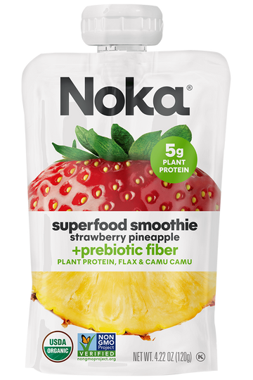 Strawberry Pineapple, Superfood Smoothie + Prebiotic Fiber