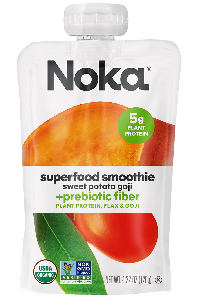 Sweet Potato Goji, Superfood Smoothie + Prebiotic Fiber Sweet Potato Goji, Superfood Smoothie + Prebiotic Fiber