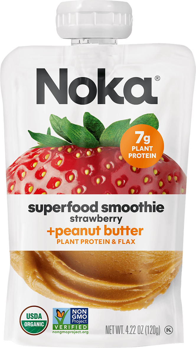 Strawberry Peanut Butter, Superfood Smoothie + Nut Butter