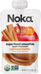 Apple Cinnamon, Almond Butter, Superfood Smoothie + Nut Butter