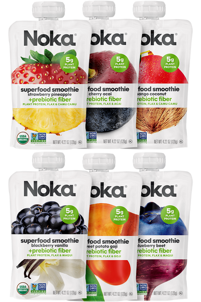 Variety Pack, Superfood Smoothies Prebiotic Fiber - Main Image