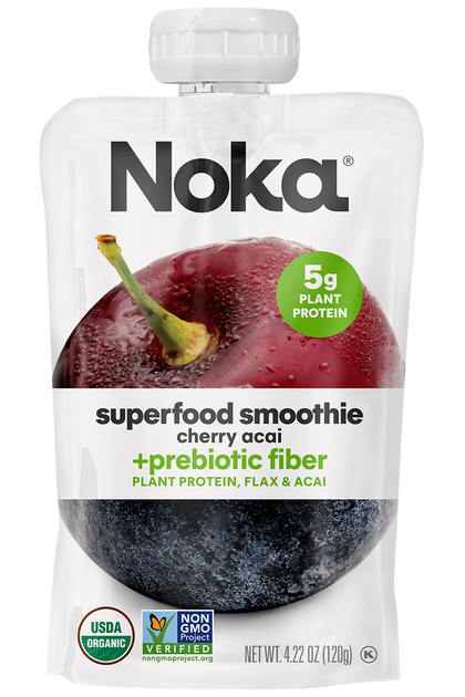 Cherry Acai, Superfood Smoothie + Prebiotic Fiber