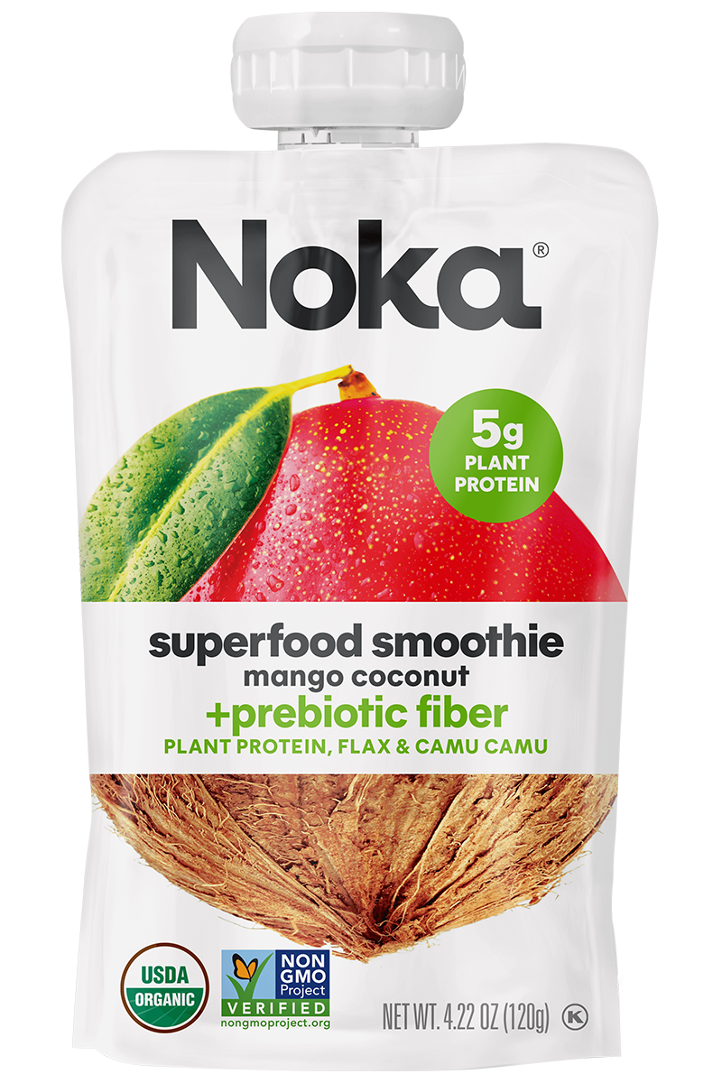Mango Coconut, Superfood Smoothie + Prebiotic Fiber – NOKA