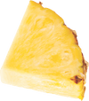 Pineapple slice accent graphic