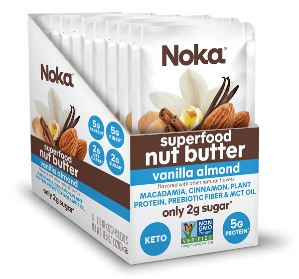 NEW! Superfood Vanilla Almond Nut Butter Packs