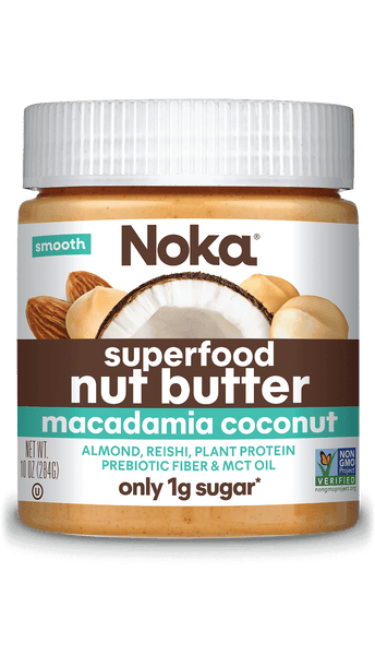 NEW! Superfood Macadamia Coconut Nut Butter Jar