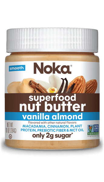 NEW! Superfood Vanilla Almond Nut Butter Jar