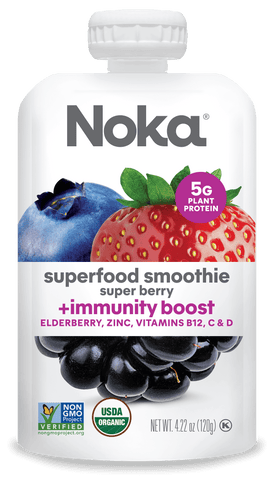 Super Berry, Superfood Smoothie + Immunity Boost