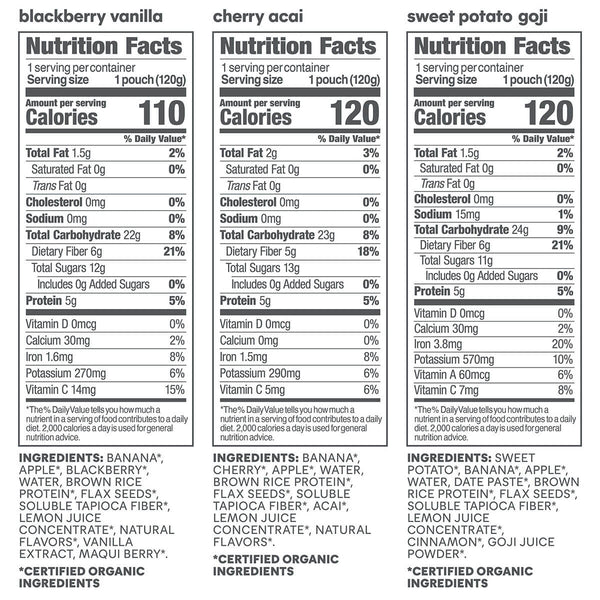 Variety Pack, Superfood Smoothies + Prebiotic Fiber